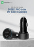 Amazing Thing Speed PRO USB-C 2 Port PD66W MAX Car Charger