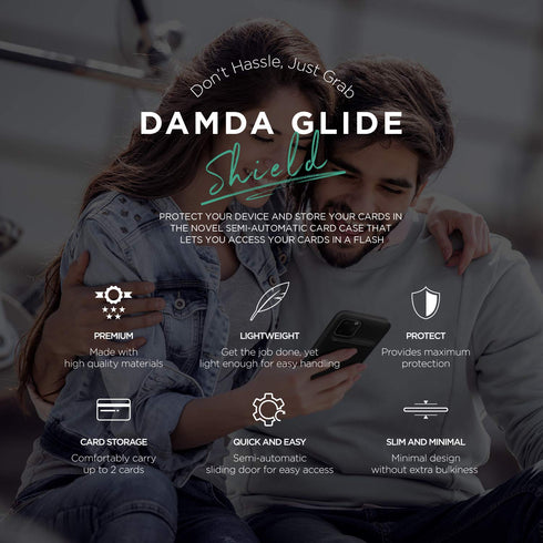 VRS Design iPhone 11 PRO case cover Damda Glide Shield - Deep Sea Blue