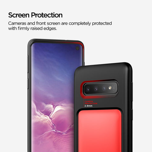 VRS Design Samsung Galaxy S10 case cover Damda High Pro Shield - Deep Red