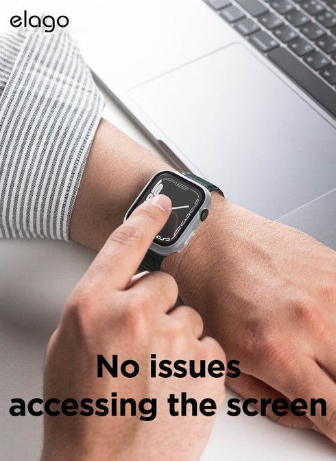 elago Apple Watch 41mm Case Clear Shield