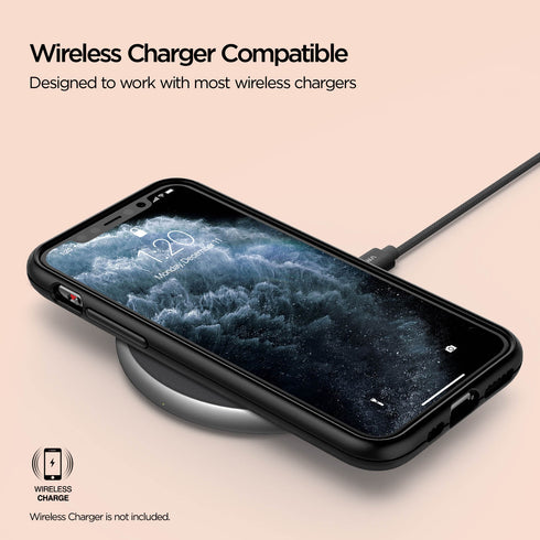 VRS Design iPhone 11 PRO case cover Damda High Pro Shield - Matt Black