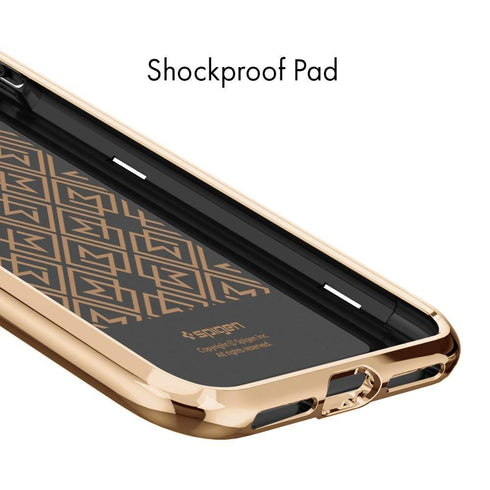 Spigen iPhone XR case cover La Manon Etui - Gold Black