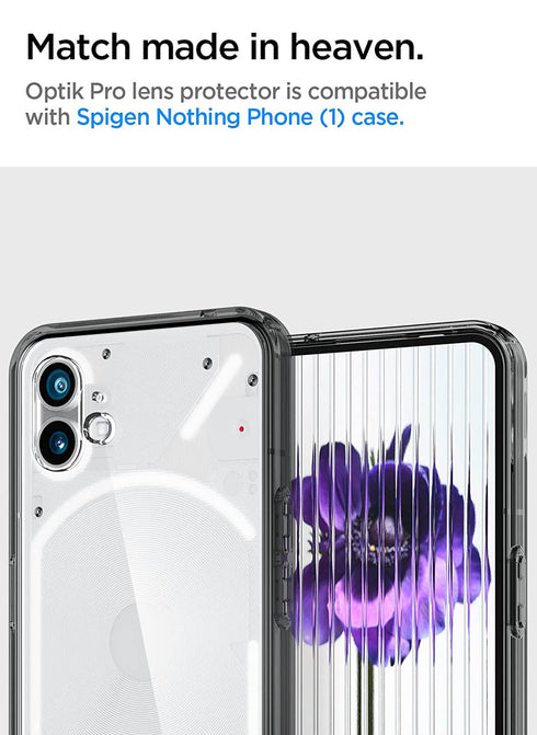 Spigen Nothing Phone (1) Lens Screen Protector GLAStR Optik PRO