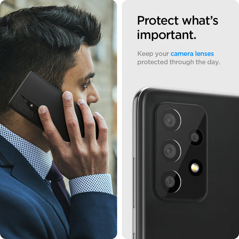 Spigen Samsung Galaxy A72 Camera Lens Protector GLAStR Optik
