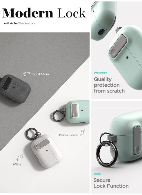 VRS Design AirPods PRO 2 Case Modern Lock
