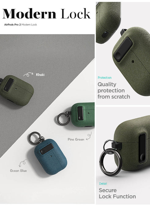 VRS Design AirPods PRO 2 Case Modern Lock