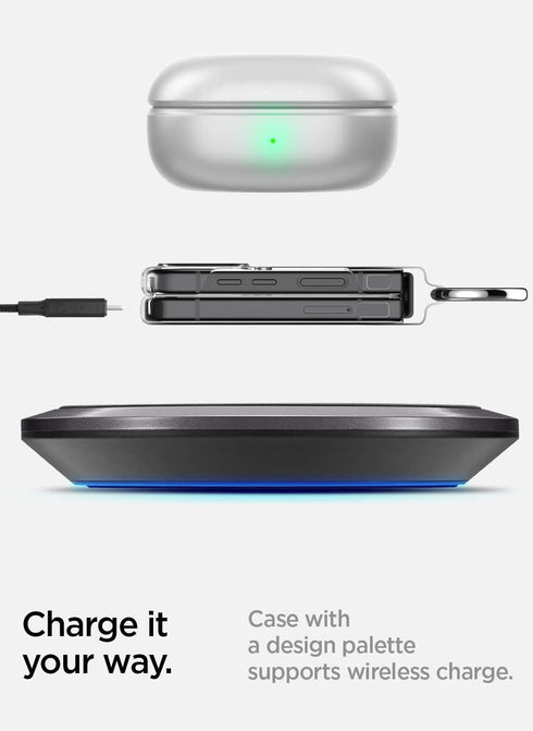 Spigen Samsung Galaxy Z Flip 4 Case Thin Fit Ring - Crystal Clear