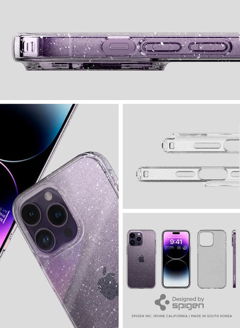 Spigen iPhone 14 PRO Case Liquid Crystal Glitter