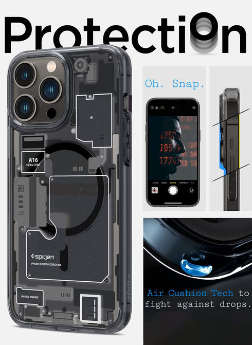 Spigen iPhone 14 PRO Case Ultra Hybrid ZERO ONE (MagFit)