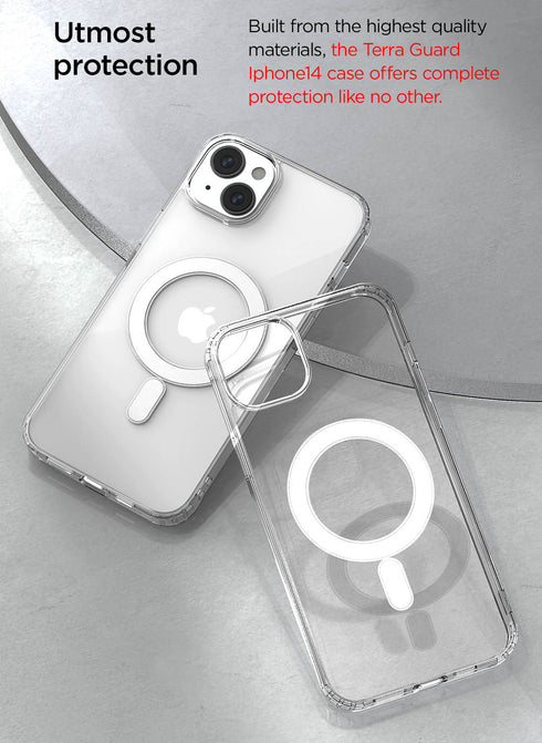 VRS Design iPhone 14 PLUS Case Crystal Mixx (MagSafe)