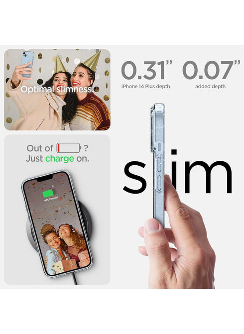 Spigen iPhone 14 PLUS Case Liquid Crystal Glitter