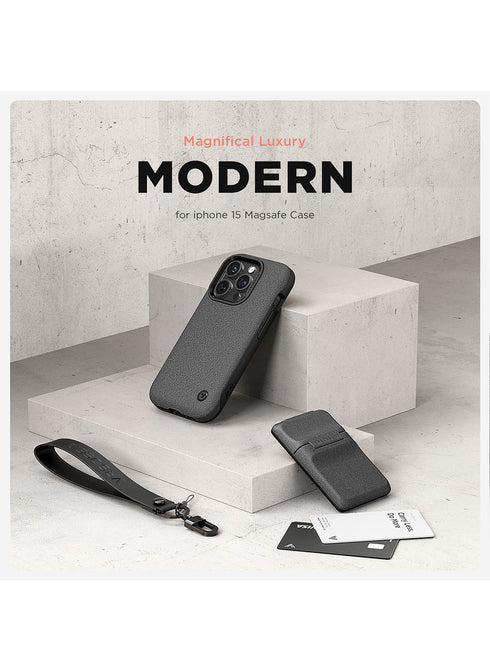 VRS Design iPhone 15 PRO Case Terra Guard MODERN (MagSafe)