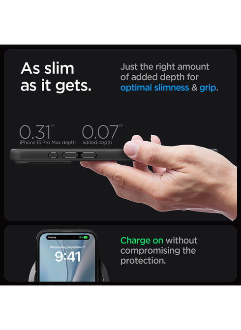 Spigen iPhone 15 Pro MAX Case Ultra Hybrid MagFit FROST