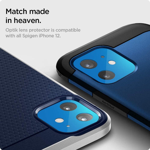 Spigen iPhone 12 Camera Lens Protector GLAStR Optik