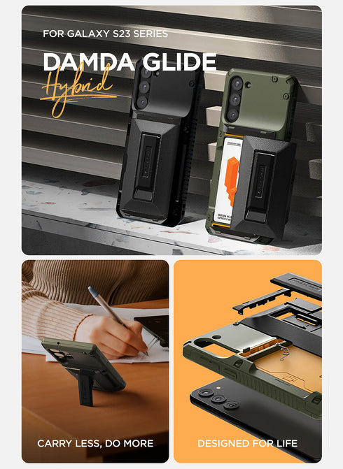 VRS Design Samsung Galaxy S23 PLUS Case Damda Glide Hybrid