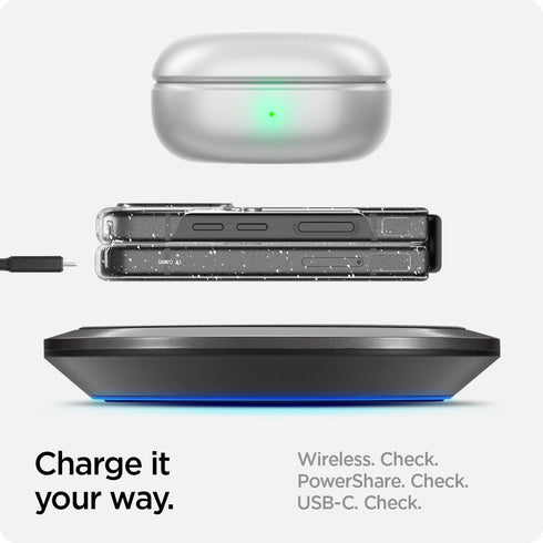 Spigen Samsung Galaxy Z Fold 4 Case Air Skin Glitter