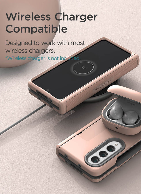 VRS Design Samsung Galaxy Z Fold 4 Case Terra Guard Modern