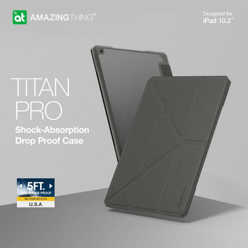 Amazing Thing iPad 10.2" (2021/2020/2019) Case Titan Pro