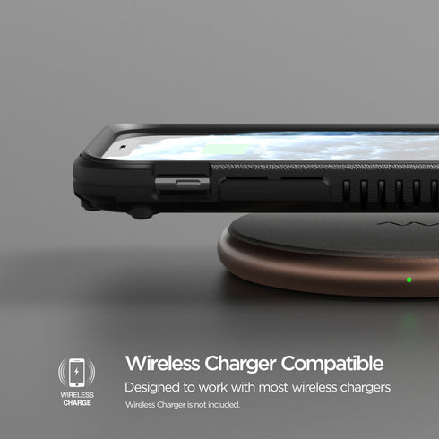 VRS Design iPhone 11 PRO case cover Crystal Mixx Pro - Black Carbon