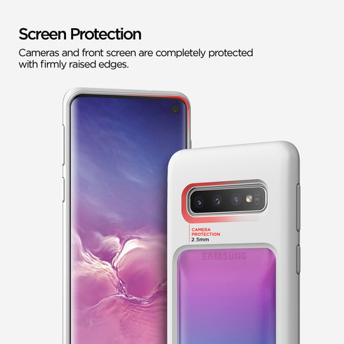 VRS Design Samsung Galaxy S10 case cover Damda High Pro Shield - Pink Blue