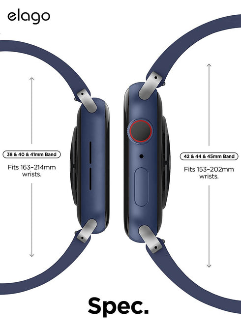 elago Apple Watch Band (44/42mm) Fluoro Rubber Strap