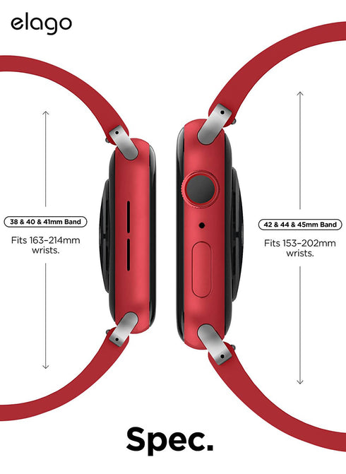 elago Apple Watch Band (44/42mm) Fluoro Rubber Strap