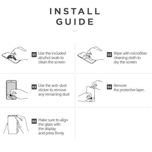 VRS Design iPhone XS and iPhone X First Glass 3D Full Cover