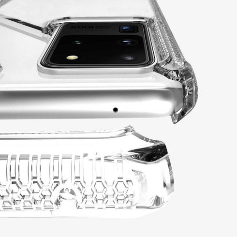 ITskins Samsung Galaxy S20 ULTRA case cover Hybrid Clear - Crystal Clear