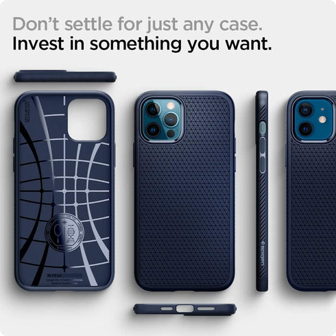Spigen iPhone 12 and iPhone 12 PRO case cover Liquid Air