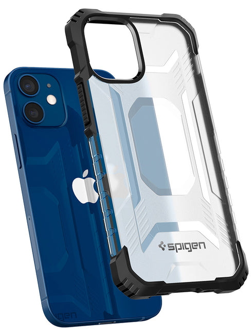 Spigen iPhone 12 Mini case cover Nitro Force - Matte Black