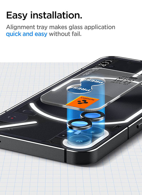 Spigen Nothing Phone (1) Lens Screen Protector GLAStR Optik PRO