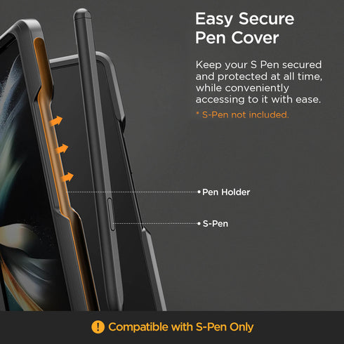 VRS Design Samsung Galaxy Z Fold 4 Case Quick Stand MODERN PRO