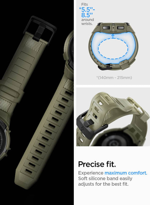 Spigen Samsung Galaxy Watch 5 PRO (45mm) Band with Case Rugged Armor PRO