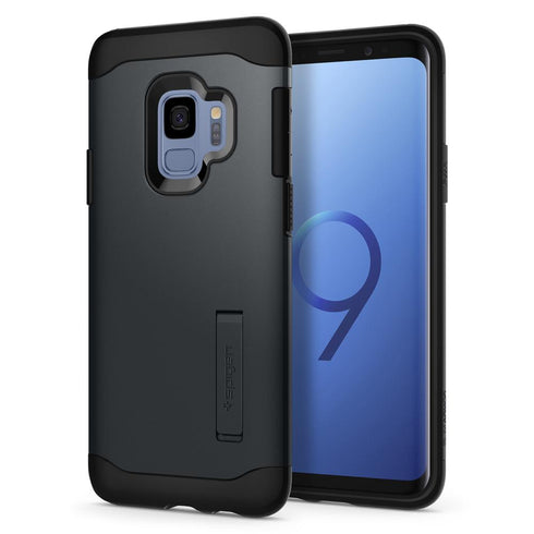 Spigen Samsung Galaxy S9 case cover Slim Armor - Metal Slate