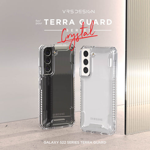 VRS Design Samsung Galaxy S22 Case Terra Guard Crystal