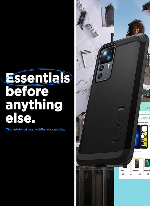 Spigen Xiaomi 12T / Xiaomi 12T PRO Case Tough Armor