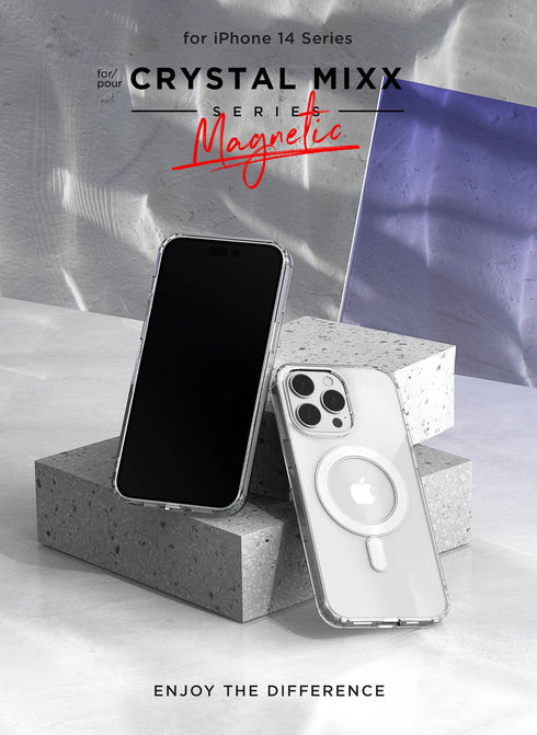 VRS Design iPhone 14 PLUS Case Crystal Mixx (MagSafe)