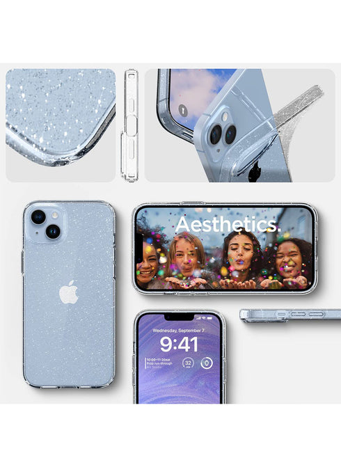 Spigen iPhone 14 PLUS Case Liquid Crystal Glitter