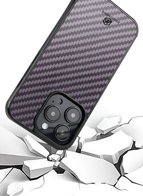 MONOCARBON iPhone 14 PRO MAX Case Real Carbon Fiber (MagSafe)