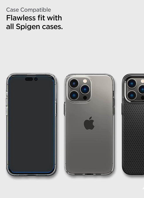 Spigen iPhone 14 Pro MAX Tempered Glass Screen Protector GLAStR Align Master