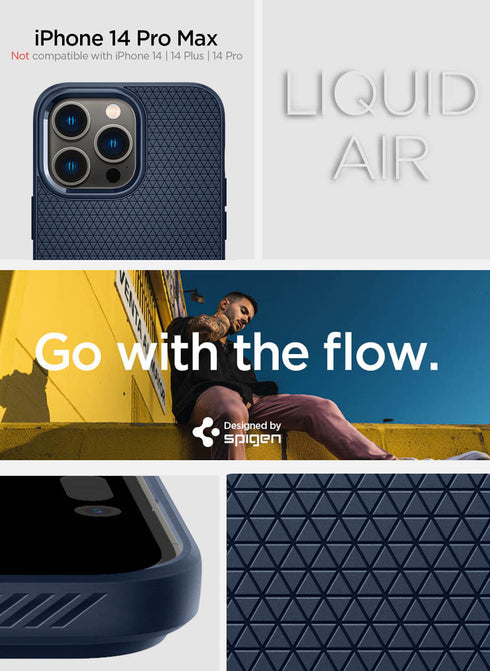 Spigen iPhone 14 Pro MAX Case Liquid Air