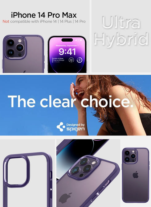 Spigen iPhone 14 Pro MAX Case Ultra Hybrid