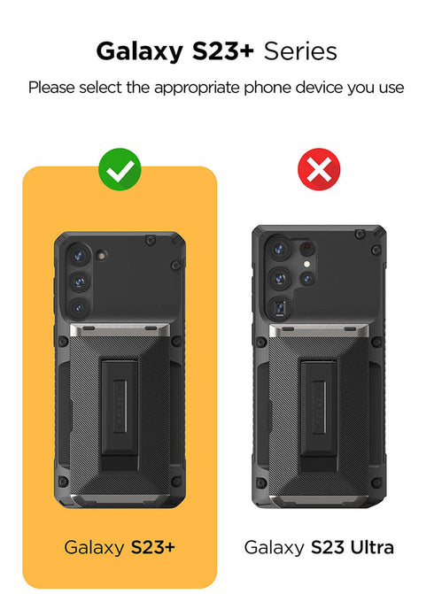 VRS Design Samsung Galaxy S23 PLUS Case Damda Glide Hybrid