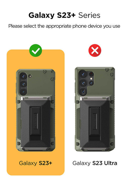 VRS Design Samsung Galaxy S23 PLUS Case Damda Glide Hybrid