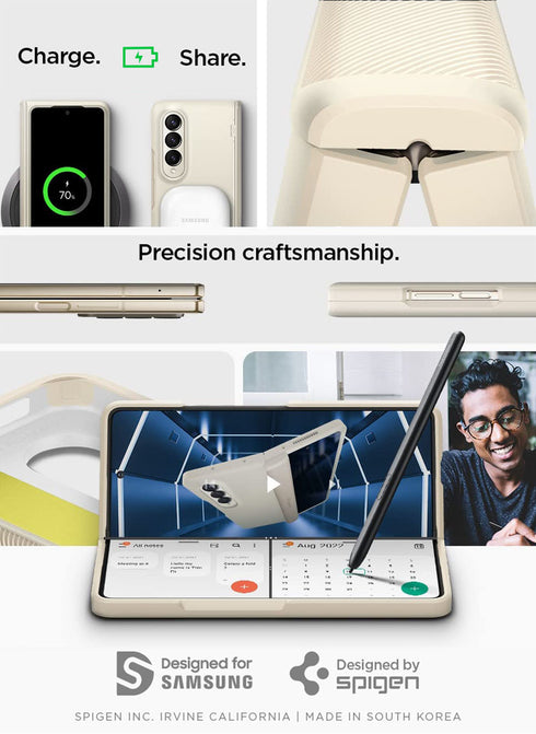 Spigen Samsung Galaxy Z Fold 4 Case Slim Armor PRO