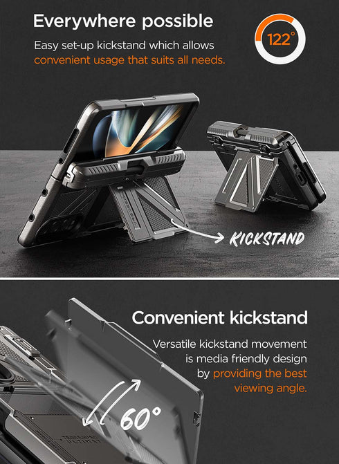 VRS Design Samsung Galaxy Z Fold 4 Case Terra Guard ULTIMATE GO S