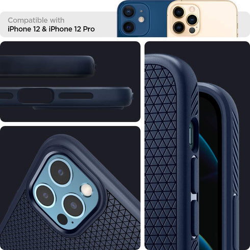 Spigen iPhone 12 and iPhone 12 PRO case cover Liquid Air