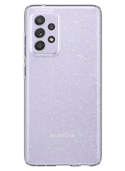 Spigen Samsung Galaxy A72 case cover Liquid Crystal Glitter - Crystal Quartz