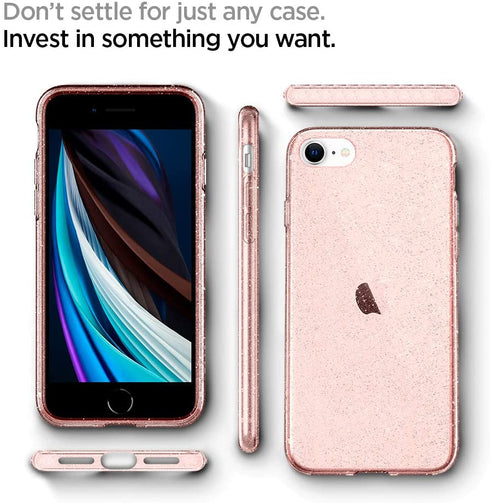 Spigen iPhone SE 3 / SE / 8/ 7 Case Liquid Crystal Glitter