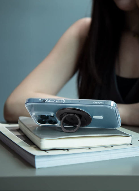 Spigen O-Mag Ring (MagFit) Magnetic Phone Holder with Kickstand